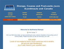 Tablet Screenshot of northwindstamps.com